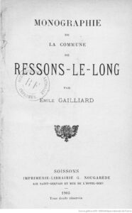 monographie ressons le long